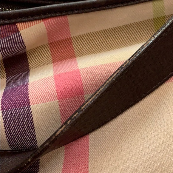 Burberry Canvas Hobo 100% Authentic - Picture 7 of 8